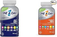 ONE A DAY Men’s 50+ Multivitamins & Women’s 50