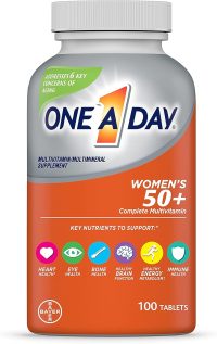 ONE A DAY Men’s 50+ Multivitamins & Women’s 50